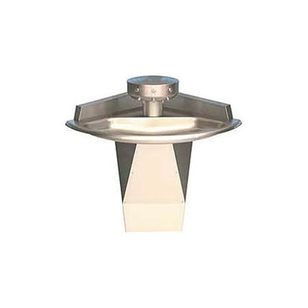 Bradley Bradley Corp Wash Fountain, Off-line Vent, Corner, Series SN2013, 3 Person S93-651